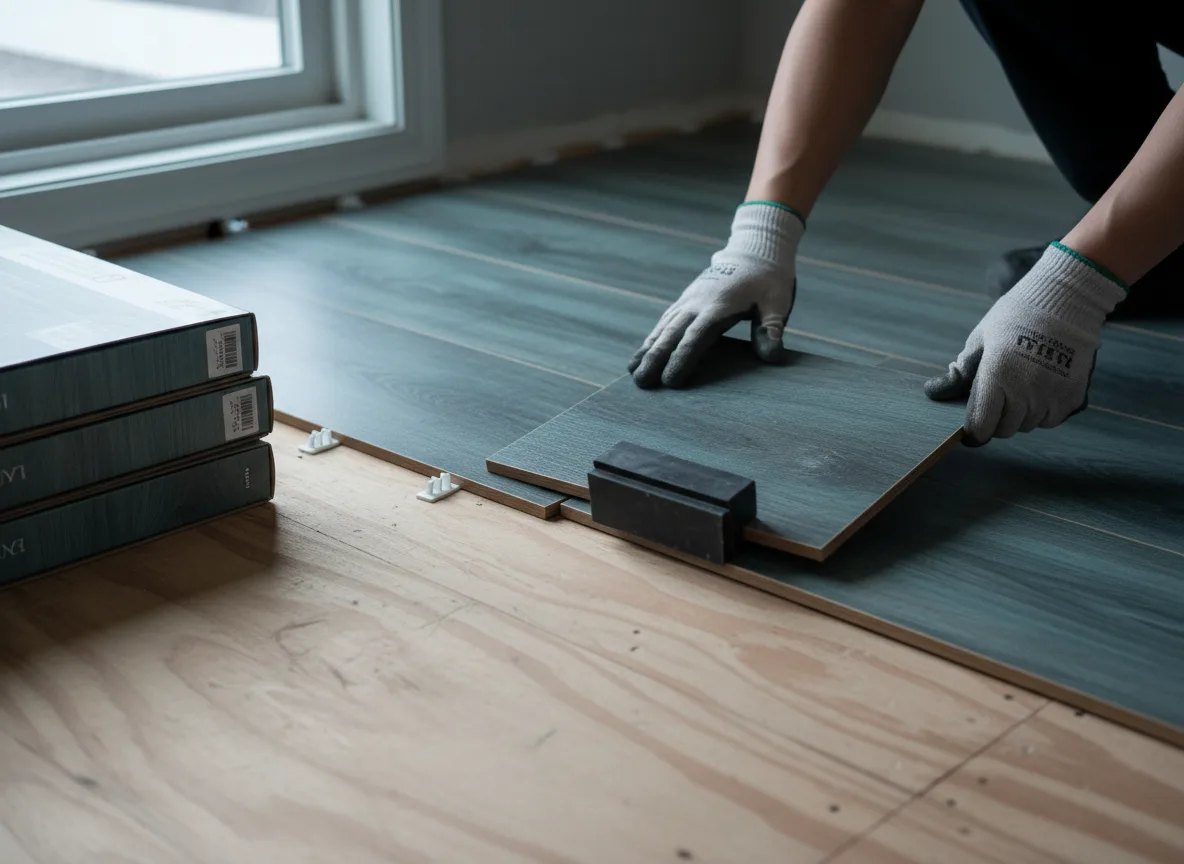 Luxury Vinyl Plank Installation company in Hathaway Pines, CA